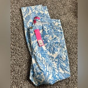 LILLY PULITZER CROPPED PANTS